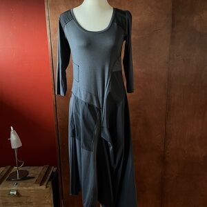 Comfy USA Elegant Gray Women's Dress
